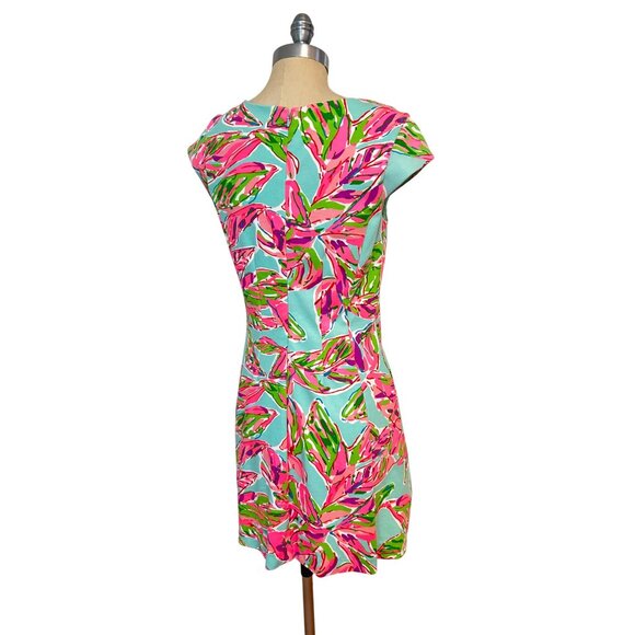 Lilly Pulitzer Briella Fit & Flare Dress Floral size Medium - Picture 5 of 7